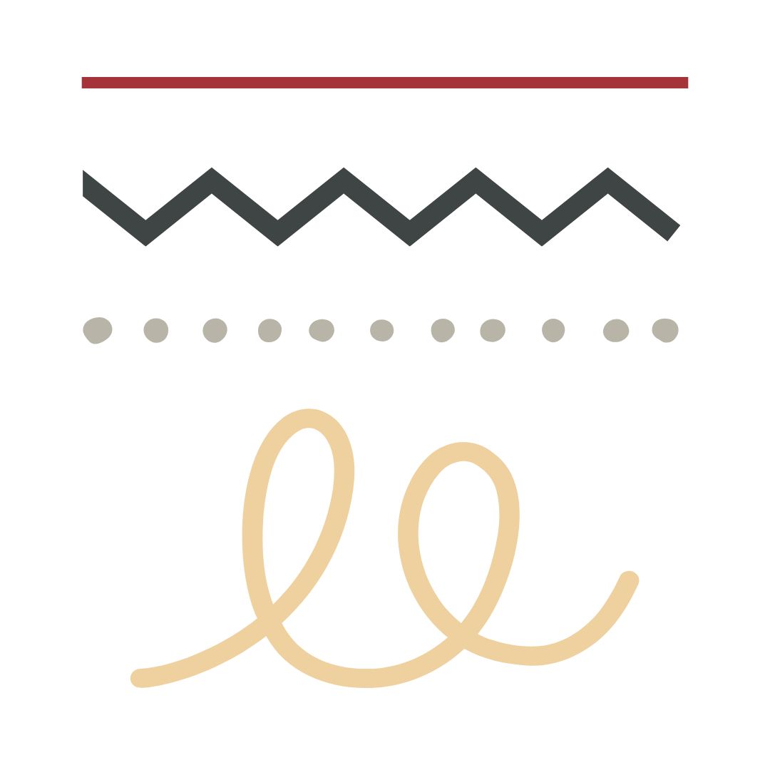 Line element of design illustration